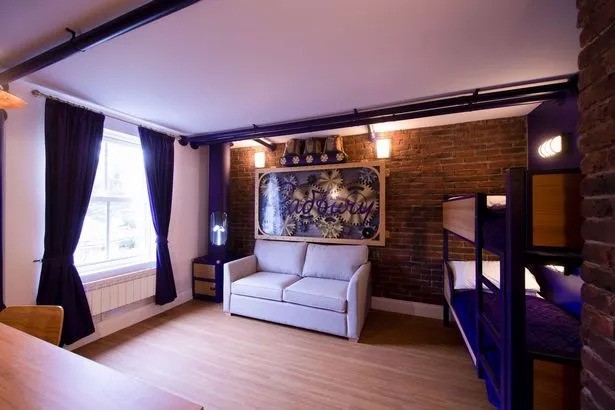 The Cadbury's suite at Alton Towers