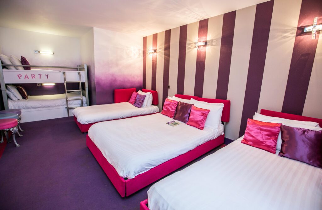 The Sleepover Room at Alton Towers