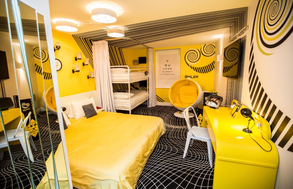 The Smiler Suite at Alton Towers