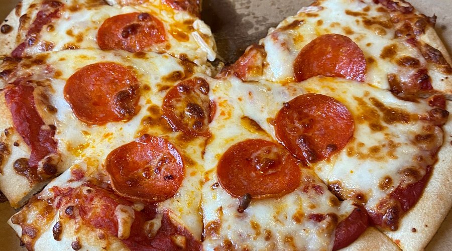 The food at Explorers Pizza Pasta Buffet at Alton Towers Resort